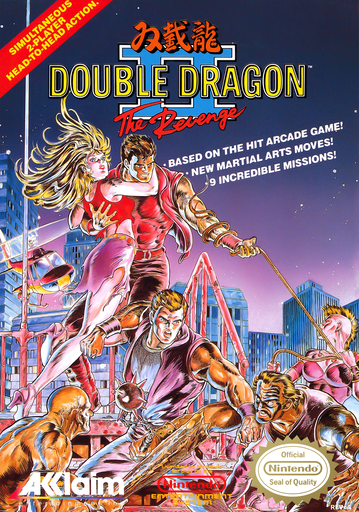 Double Dragon II - The Revenge (USA) box art